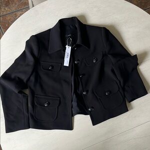 Black Eileen Blazer by Drew